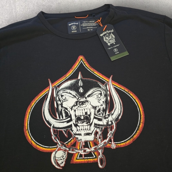 MOTORHEAD Snaggletooth Run Amok Band Long Sleeve T-Shirt Mathis War Pig‎ Medium - Picture 4 of 8